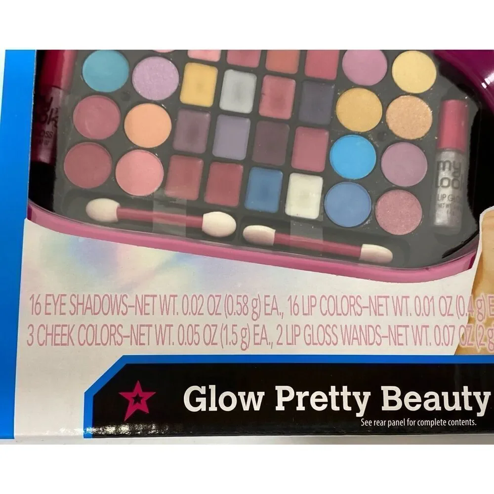 Cra Z Art‎ My Look Glow Pretty Beauty Compact Over 35 Colors Makeup For Girls